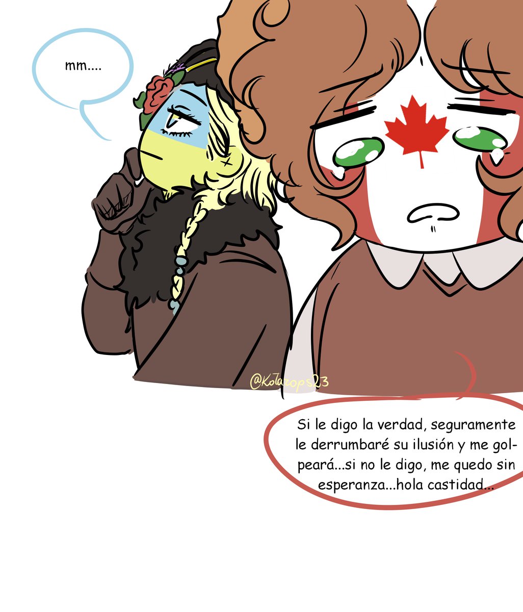 Ni modo jsjs #CountryHumans #countryhumansukraine  #countryhumanscanada