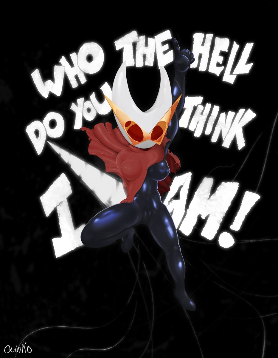 cuinko_'s tweet photo. Silksong x gurren lagann https://t.co/Fk5CzReQAn