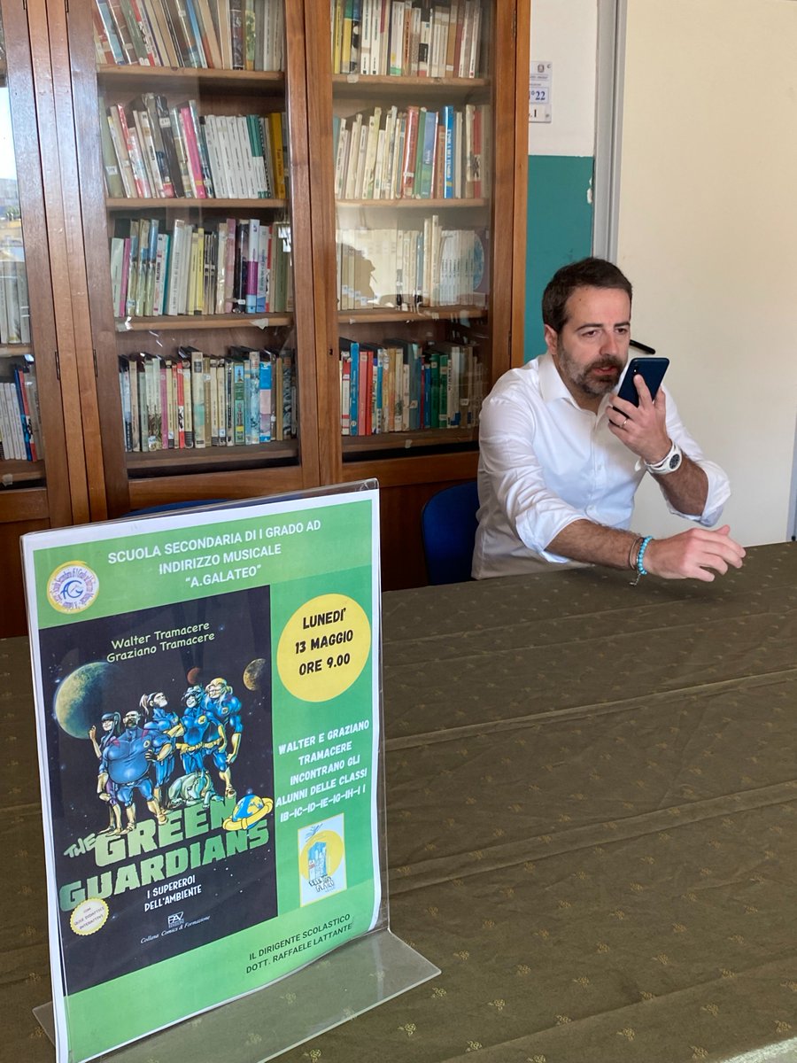 WTramacere's tweet photo. Behind every great book is a passionate author! Walter Tramacere bringing The Green Guardians to schools across Italy! 🌍🦸‍♂️ 📚 Get the book → https://t.co/yinjHBOHsU #TheGreenGuardians #Author #KidsBooks #EcoHeroes https://t.co/dIZyUbjWcL