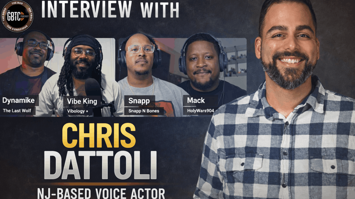 thegbtcpodcast's tweet photo. We’re joined by award-winning voice actor @chrisdattolivo🎙️

From video games &amp; anime-inspired roles to commercials for Disney, Microsoft &amp; NFL Network, we talk craft, fandom, and longevity in voice acting.

🎮🔥 #Podcast #VoiceActor #Anime #Gaming

https://t.co/xUlG1heEvj https://t.co/vN7JzMZ7DC
