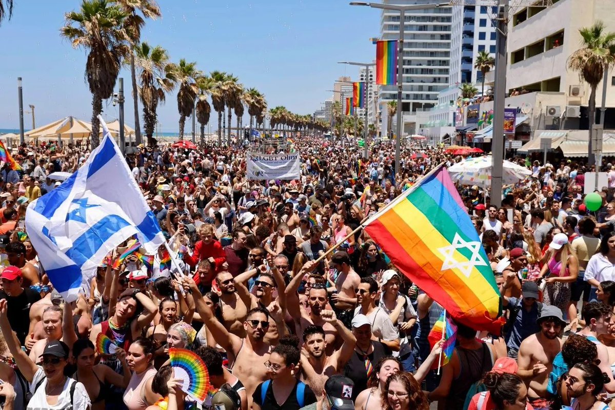 SonofTheWest35's tweet image. Even now, gays in Tel Aviv (almost the entire city!) are trying to devise a method to shove the iron beam up their asses!