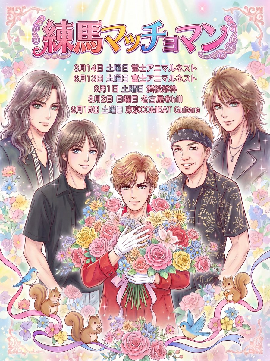 お疲れ様です〜 練馬マッチョマン 3月14日富士アニマルネスト 詳細近日