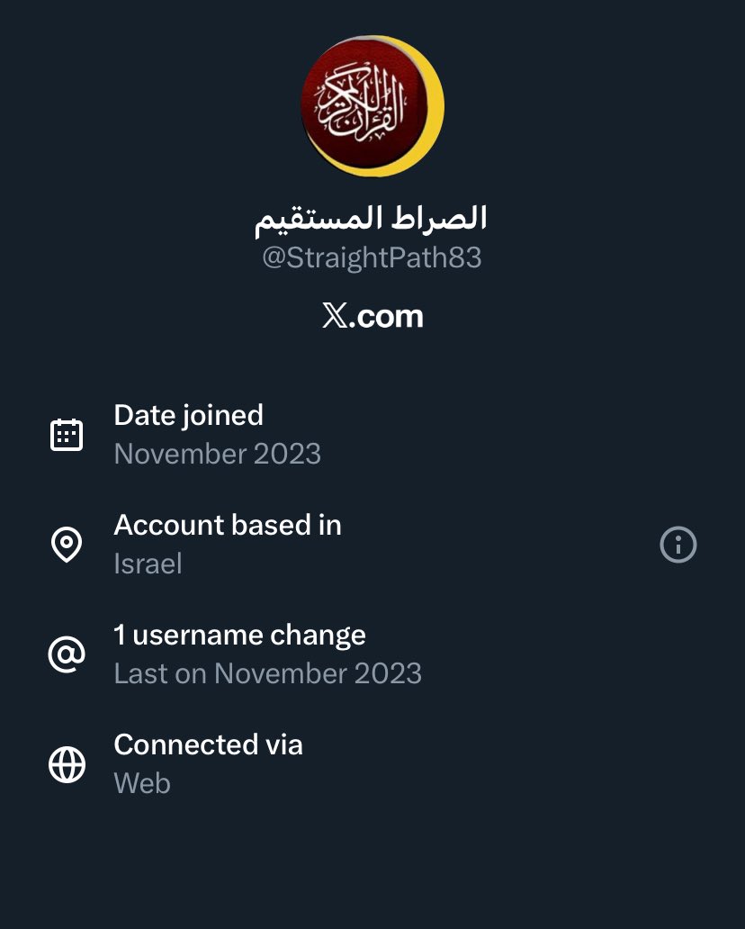 alkhobaib's tweet photo. سلسلة حسابات مقرها اسراىىل تقدم نفسها كسودانية وتتناول الشأن السوداني. https://t.co/97dYoQZMAl