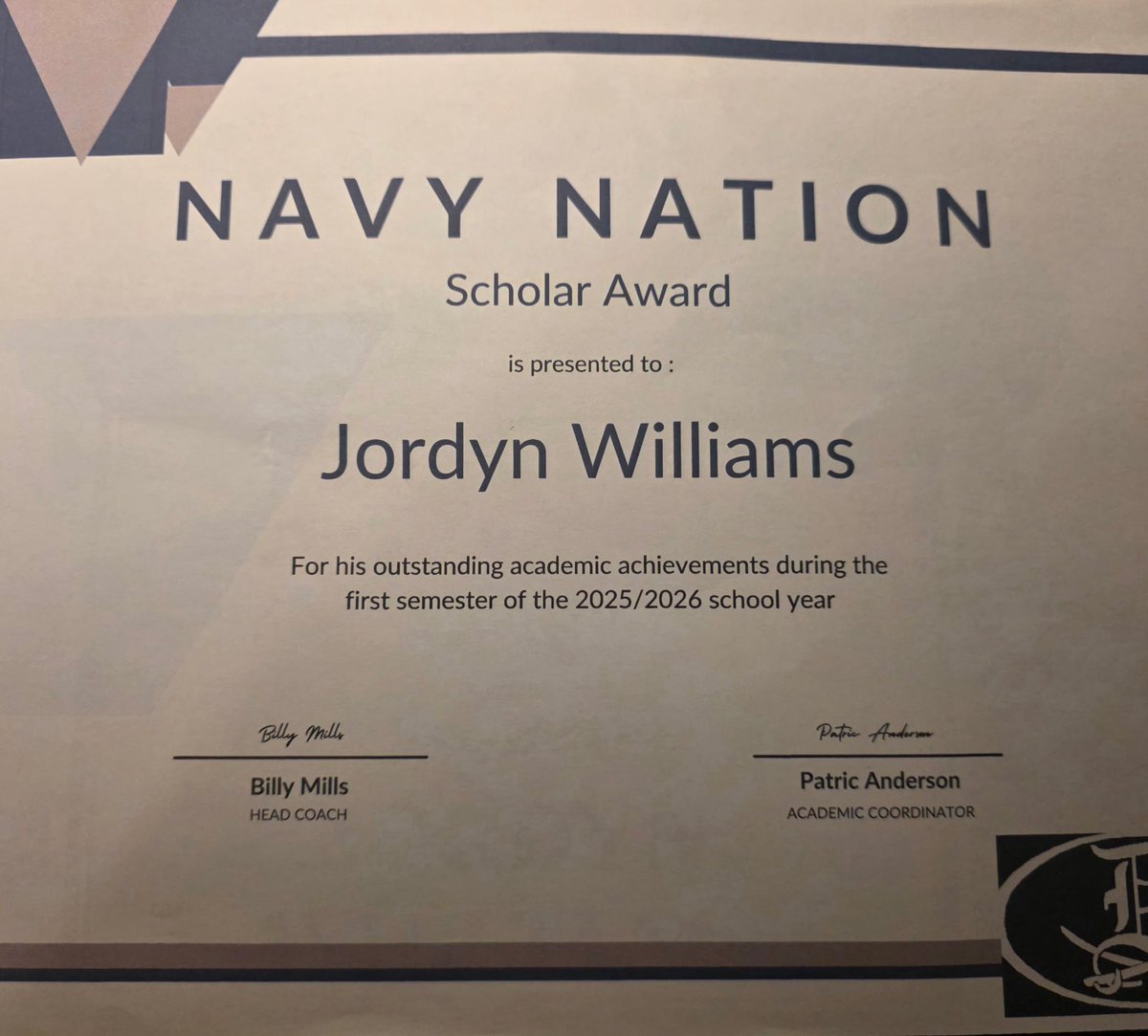 Jordyn Williams tweet media