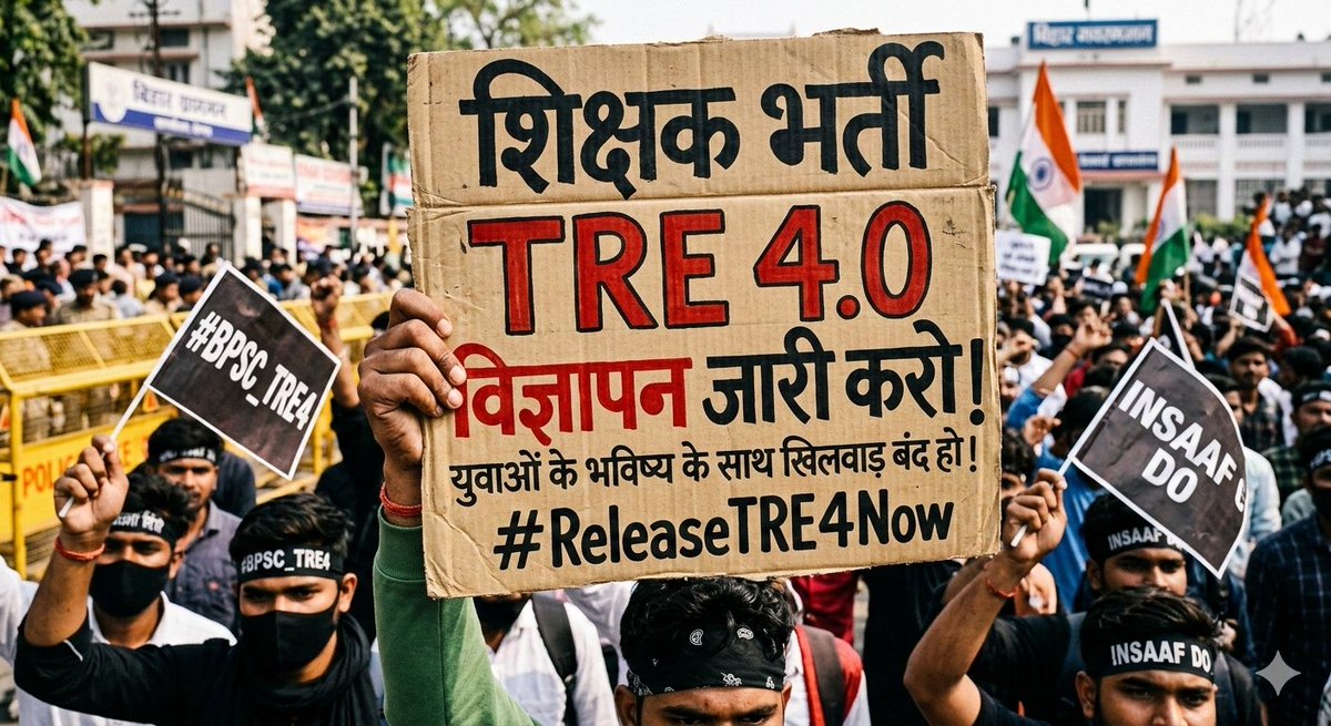 🚨 विज्ञापन दो! विज्ञापन दो! विज्ञापन दो! 🚨

📍 TRE 4.0: अभी नहीं तो कभी नहीं!

📍 हक के लिए आए हैं, विज्ञापन लेकर जाएंगे!

📍 हमारा संघर्ष, हमारा अधिकार: TRE 4.0 अबकी बार!

#ReleaseTRE4Now