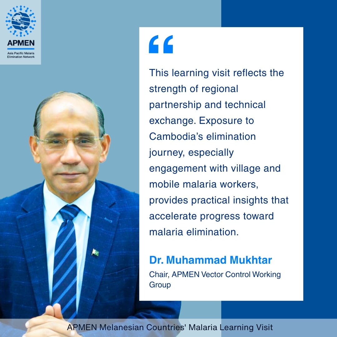 Asia Pacific Malaria Elimination Network tweet media