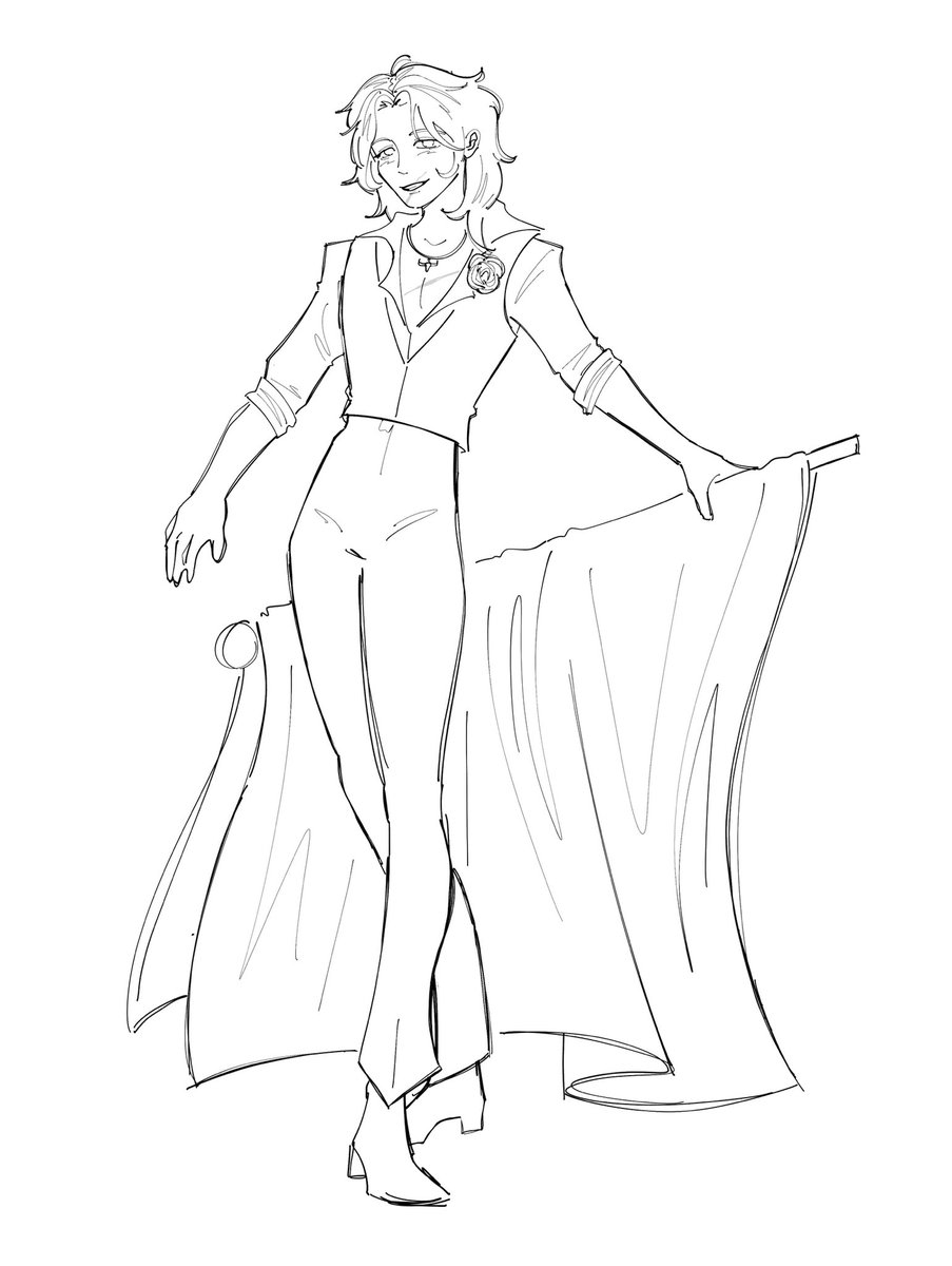 mumuverse's tweet photo. hernando romero ! little sketch of matador i did in between commissions :3 i hadn't played idv in a while, but when i saw him and his new limited skin i knew i had to hop back on hehe .. 🌹 

#IdentityV #identityVイラスト https://t.co/3P1IQxUCde