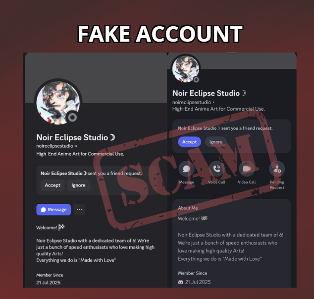 Noir Eclipse Studio | Commercial Anime Art tweet media