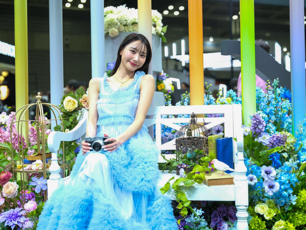 富士フィルムは、やっぱり独特な色合い!
それに、モデルさんの透明感やばい
#CPプラス2026 #Fujifilm