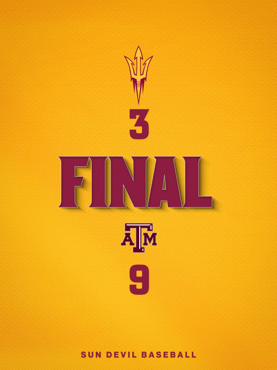 Sun Devil Baseball tweet media