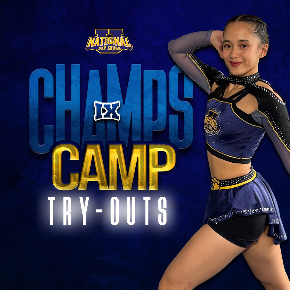 National U Pep Squad tweet media