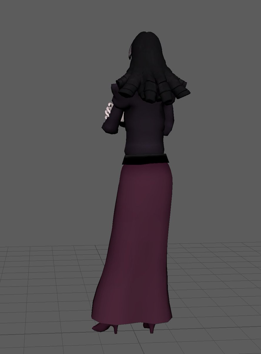 tf2swap's tweet photo. (maybe i'll change some things idk, tried different colors but honestly no matter what colors i changed o her she cannot main a bright color only accents i tried, maybe I am just colorblind and no fashion sense) 
also pretend she's holding a cig idk whole pose post Good NIGHT https://t.co/zG9StSRPQt