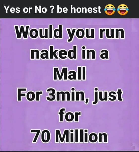 Yes or No ? be honest