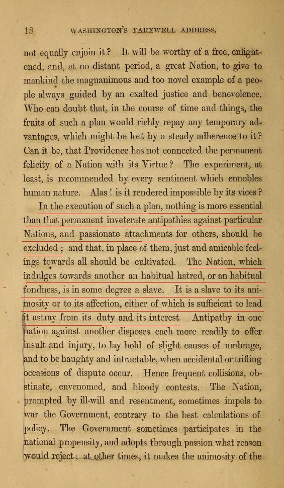 XXRafferty's tweet image. The source of the control might surprise him, but George Washington clearly predicted what's happening.
#AIPACFury