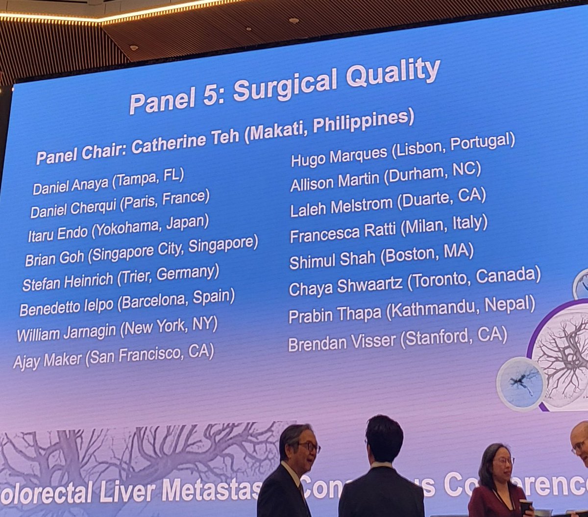 PrabinBikramTh2's tweet photo. Big initiative taken by Prof Vauthey,Prof Clavien and Prof Scott Kopetz for this consensus meet on CRLM for guideline of which I had prevelege to attend as a panelist. A learning experience for me. @IHPBA 
Needs 👏👏🙌🙌 to @timnewhook19 @CDTzeng @HopSTranCao  and all friends. https://t.co/FzCIU2yFjO