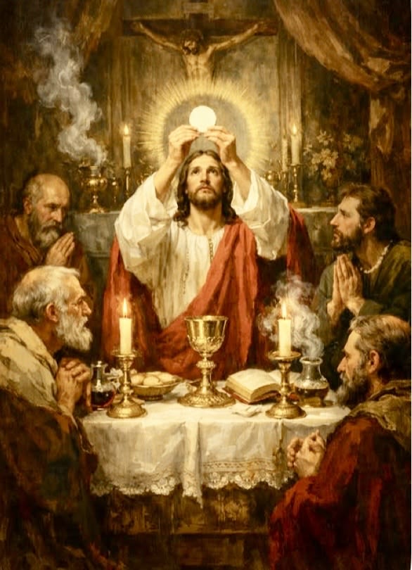 CatholicQuote12's tweet image. The Last Supper..