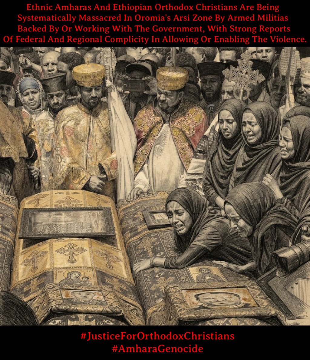 AtoBiruk's tweet photo. #JusticeForOrthodox
#AmharaGenocide in #Ethiopia https://t.co/IHcSly6bS3