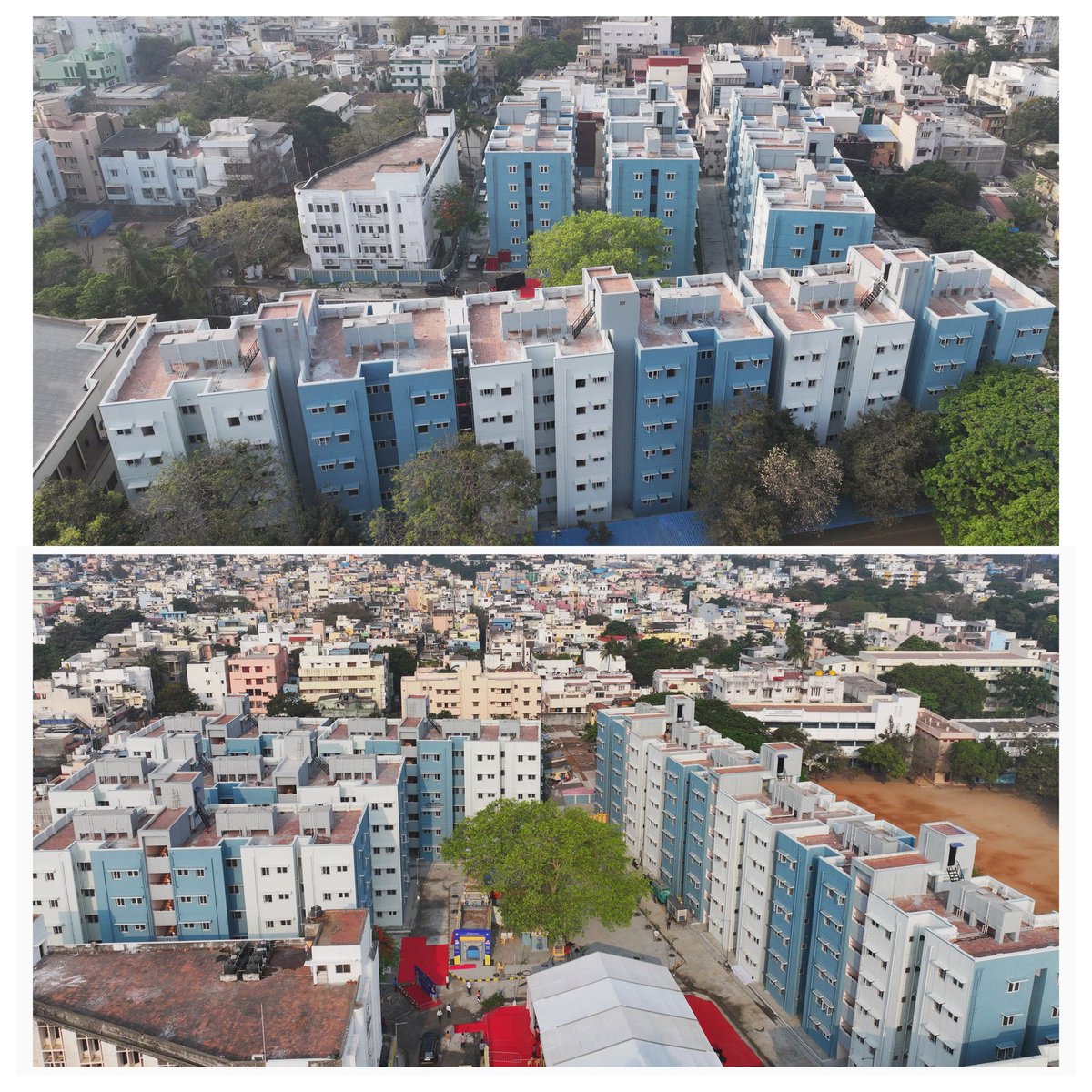 SankariOffiDMK's tweet photo. இன்று நான் திறந்து வைக்கவுள்ள -
🏙️ ரூ.249 கோடி செலவில் கட்டப்பட்டுள்ள #FintechTower (நிதிநுட்ப கோபுரம்)
மற்றும்
🌇 தமிழ்நாடு நகர்ப்புற வாழ்விட மேம்பாட்டு வாரியத்தின் சார்பில் ரூ.840.76 கோடி செலவில் கட்டப்பட்டுள்ள 5,367 குடியிருப்புகளின் படங்கள்!
அனைத்து sector-களையும் வளர்த்தெடுக்கும் All-rounderதான் #DravidianModel! தமிழ்நாட்டின் வளர்ச்சிப் பயணத்தில் ஒருவரையும் பின்தங்க விடமாட்டோம்! #வெல்வோம்_ஒன்றாக!
@Udhaystalin @dmk_youthwing