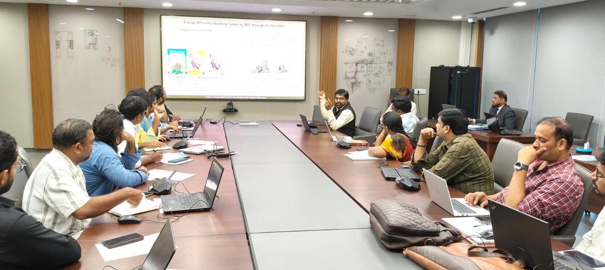 ap_secm1's tweet photo. APSECM, with support from BEE and  ASCI, successfully conducted a 2-Day Training on ECSBC-C, ECSBC-R (ENS) &amp; Energy Simulation on 26–27 Feb 2026 at APCRDA, Amaravati.  Advancing energy-efficient &amp; sustainable buildings🌱 #ECSBC #EnergyEfficiency #GreenBuildings @APcrda https://t.co/xmHBQF2G3K