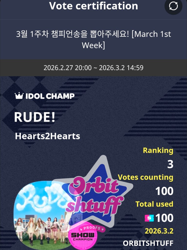 SELLING KPOP VOTES💙🎟️ IDOL CHAMP HIGHER WHOSFAN tweet media