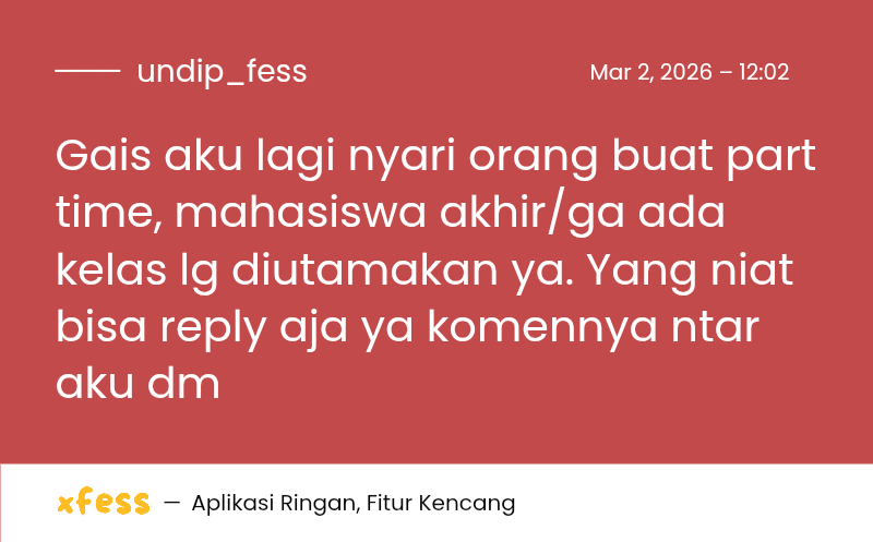 UNDIP MENFESS tweet media