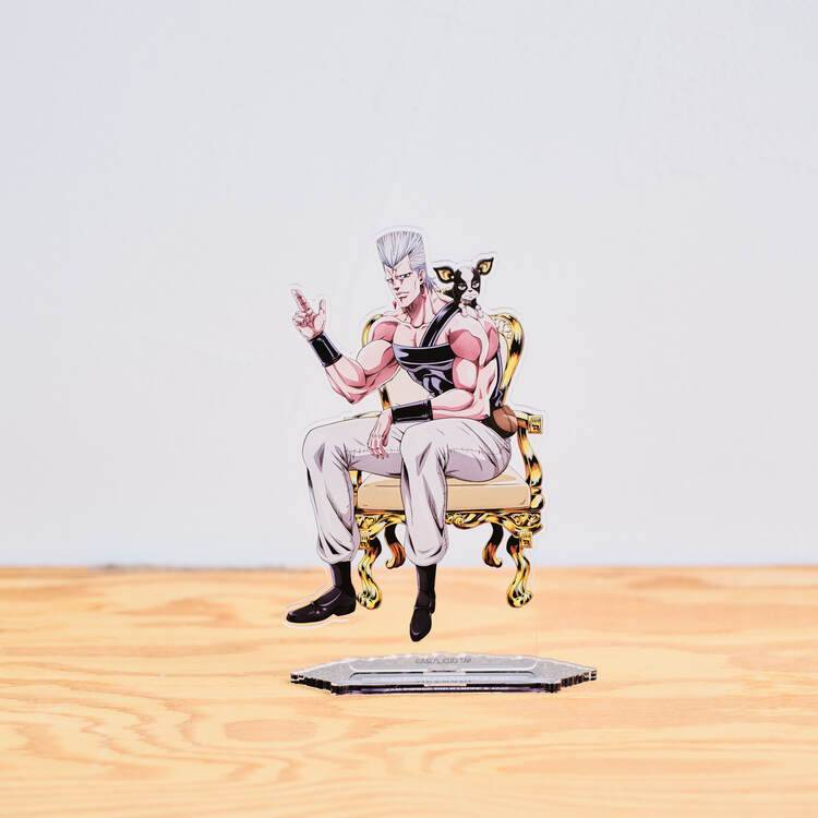 ジョジョ ポルナレフ アクリルボード ジョジョワールド 波紋ルーレット 2弾 📢THE☆JOJO WORLD ミニゲーム メメタァ！波紋ルーレット 新景品紹介ッ