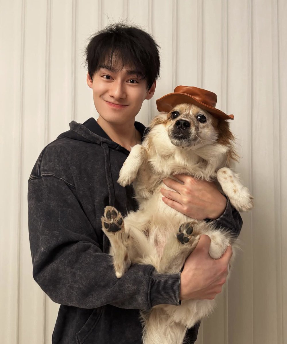 kiy0koshimizugf's tweet photo. "i like dogs"                                      "woof?" https://t.co/ooQ8poB4Y8