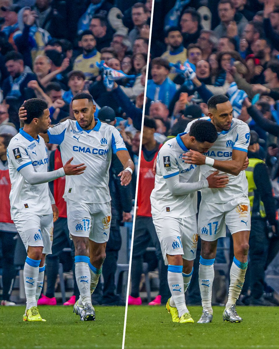 Emotional. Mentorship. Ethan 🤝Auba. Boy is balling..⚽