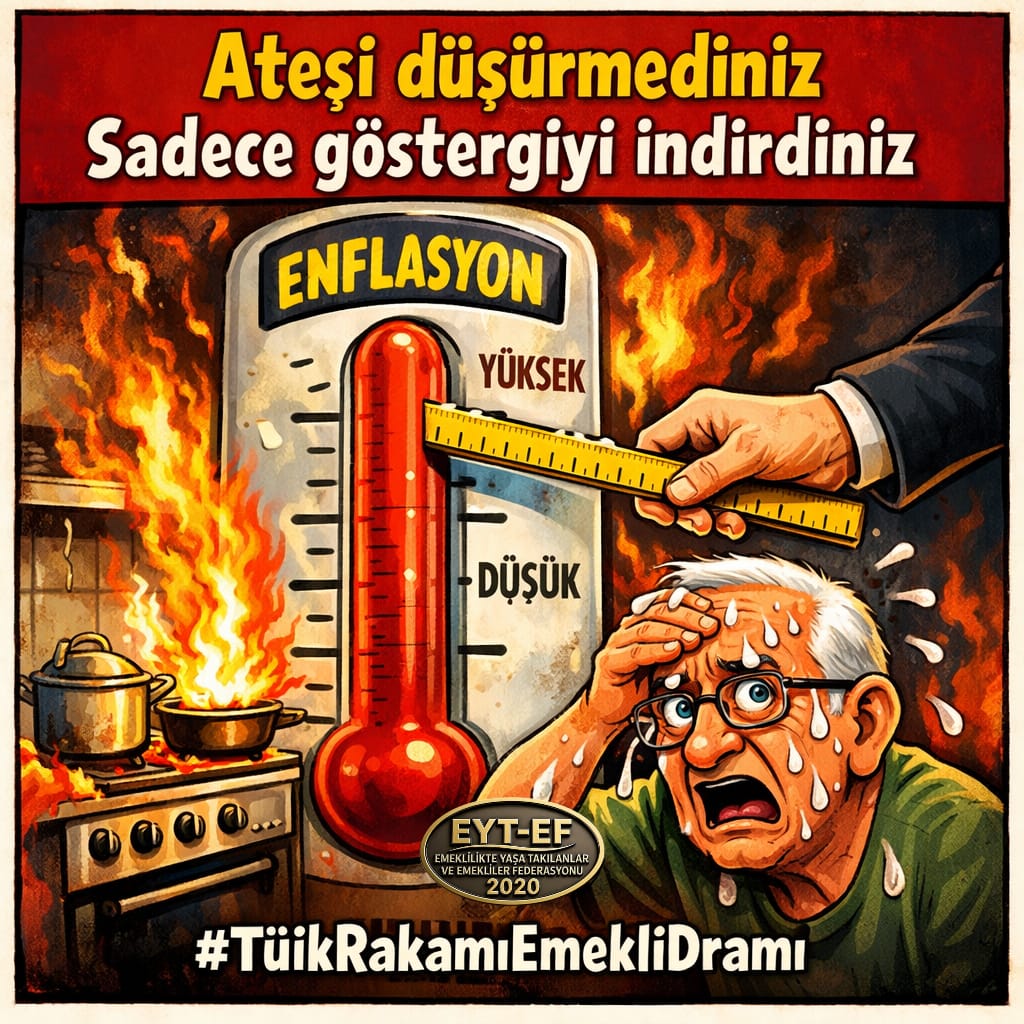 Adil olmayan paylaşımla bugün
Açlık sınırının yarısı maaş alan emekli Vicdanlara sesleniyor
20BinTL  kiraya yetmiyor iken Emekli nasıl yaşasın çocuğuna eşine nasıl baksın 
Emekli lüks istemiyor
İnsanca yaşam istiyor! Kiraya yetmeyen maaş adil değil
#TüikRakamıEmekliDramı