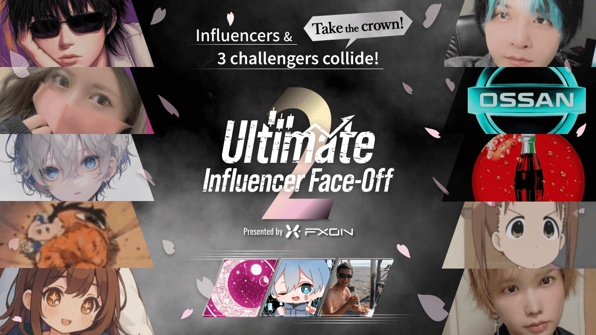 fxon_ltd's tweet photo. 🏆 Total Prize Pool: ¥1,000,000
Trade Battle 2 has begun.

10 Influencers
VS
3 Challengers

Not decided by popularity,
but by 📊 pure profit rate.

🔥 13 real traders
🔥 1 month of serious competition
🔥 Prize scale up to ¥1.3 million

Will the champion defend the throne,
or will a challenger rise?

📅 Mar 2 – Mar 23
👇 Join the battle
https://t.co/b5D6moEzdB

#TradeBattle2 #RealTrading

🔥🔥🔥
<Influencers>
出番だ武田くん@ FX　@debandatakeda
ヒロ fx youtuber　@hiroakabeast
ましゅ│EA配布中　@mashuat11_FX
yweinkya/trader　@y_weinkyaFX
たかまる@超ハイレバ2000倍FXトレーダー　@TAKAMARU73
ジュリアナ@借金返済哀歌　@aza_qx
ピル山めろ子｜アフィリエイト職人　@mero_fx
おっさんの日記、FX考察ちゃんねる　@OSSAN_NO_NIKKI_
すし君　@mawarana1sush1
小野です a.k.a おの the Happiness 　@damage2525

<Challenger>
月夜🌙*·̩͙　　@moon_night_FX
Nowhere/専業デイトレ　@Nowhere_FX_
丸亀名産店　@marukame555