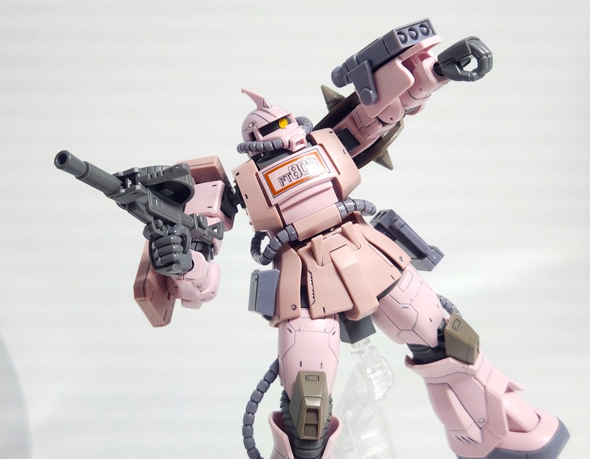 MS-06D ザク・デザートタイプ ピンクパンサー所属機 #gunpla #zaku