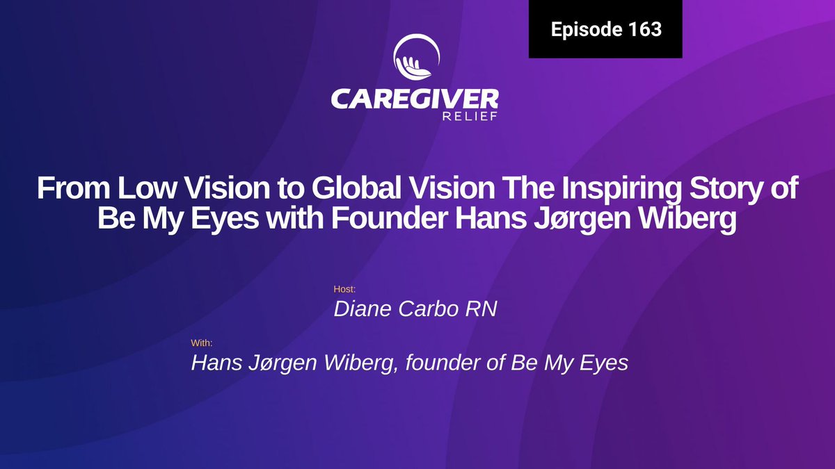 ✨New Episode Alert🎙️ 

What if you had a pair of 'eyes' in your pocket, ready to help you navigate your day? 👁️📱

In our latest episode, I sit down with Hans Jørgen Wiberg, the founder of <a href="/BeMyEyes/">Be My Eyes</a> 🌐. Hans shares his deeply personal journey from a Danish farmer to the creator
