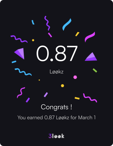 DxPhuduc's tweet image. Not that much

What do you think this @3look_io score depends on

Engagement, metrics like likes and views, or the number of posts?

From what I’ve seen, it feels pretty random, but hey, it’s still working

How many Looks have you earned so far?
#3look