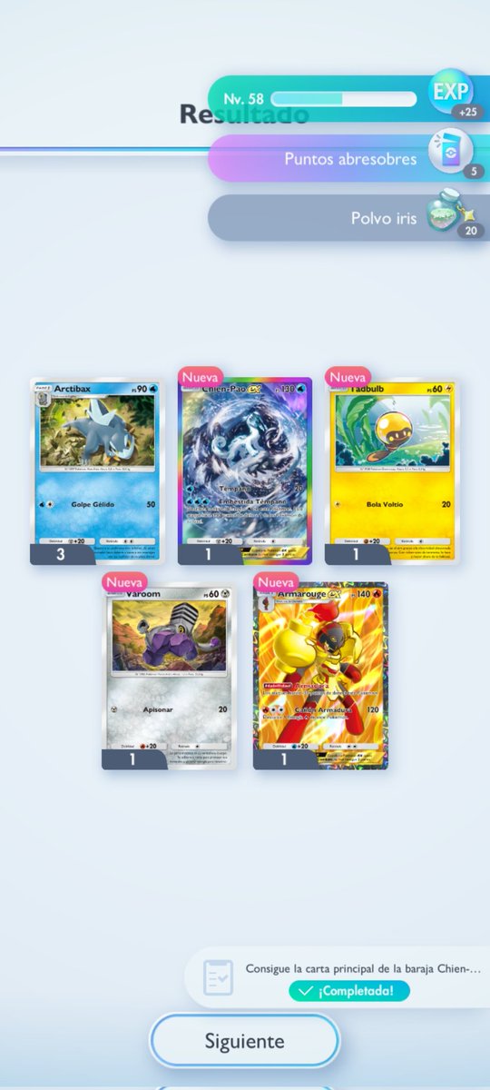 rogerorca's tweet photo. Que buen sobre diario en TCG Pocket 😎👍🏻 https://t.co/WiCmRlPyDq