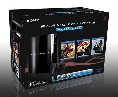 PlayStalgiaX's tweet photo. The PlayStation 3 Movie Pack Bundle with Spider-Man 3, 300, and Casino Royale on Bluray https://t.co/ABAH6uhWmB