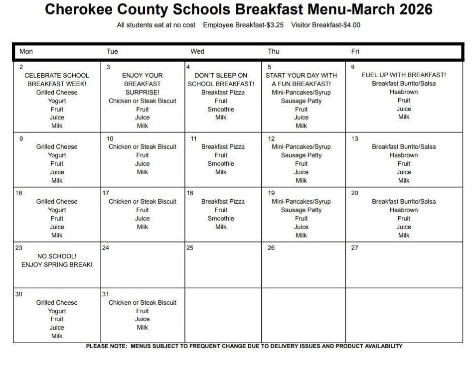 Cherokee County Schools tweet media