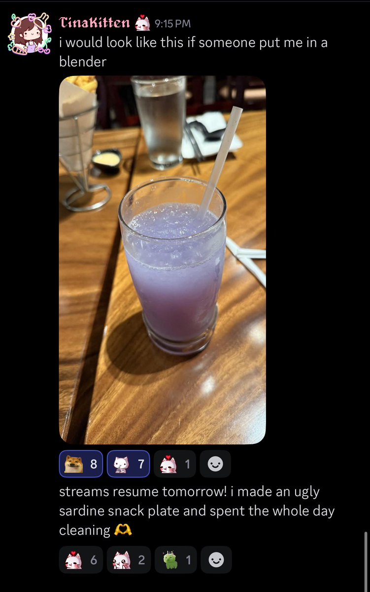 tina updates! tweet media