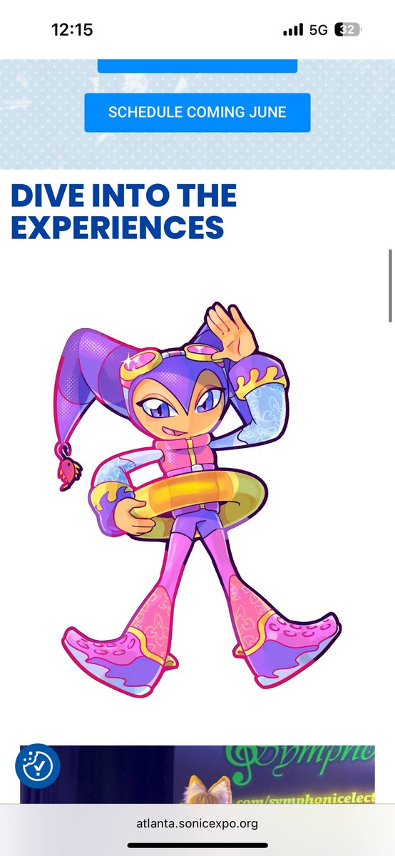 applejuicys's tweet photo. nights is on the home page for sonic expo atlanta 🥹🥹🥹 https://t.co/5wqRfxP3mv