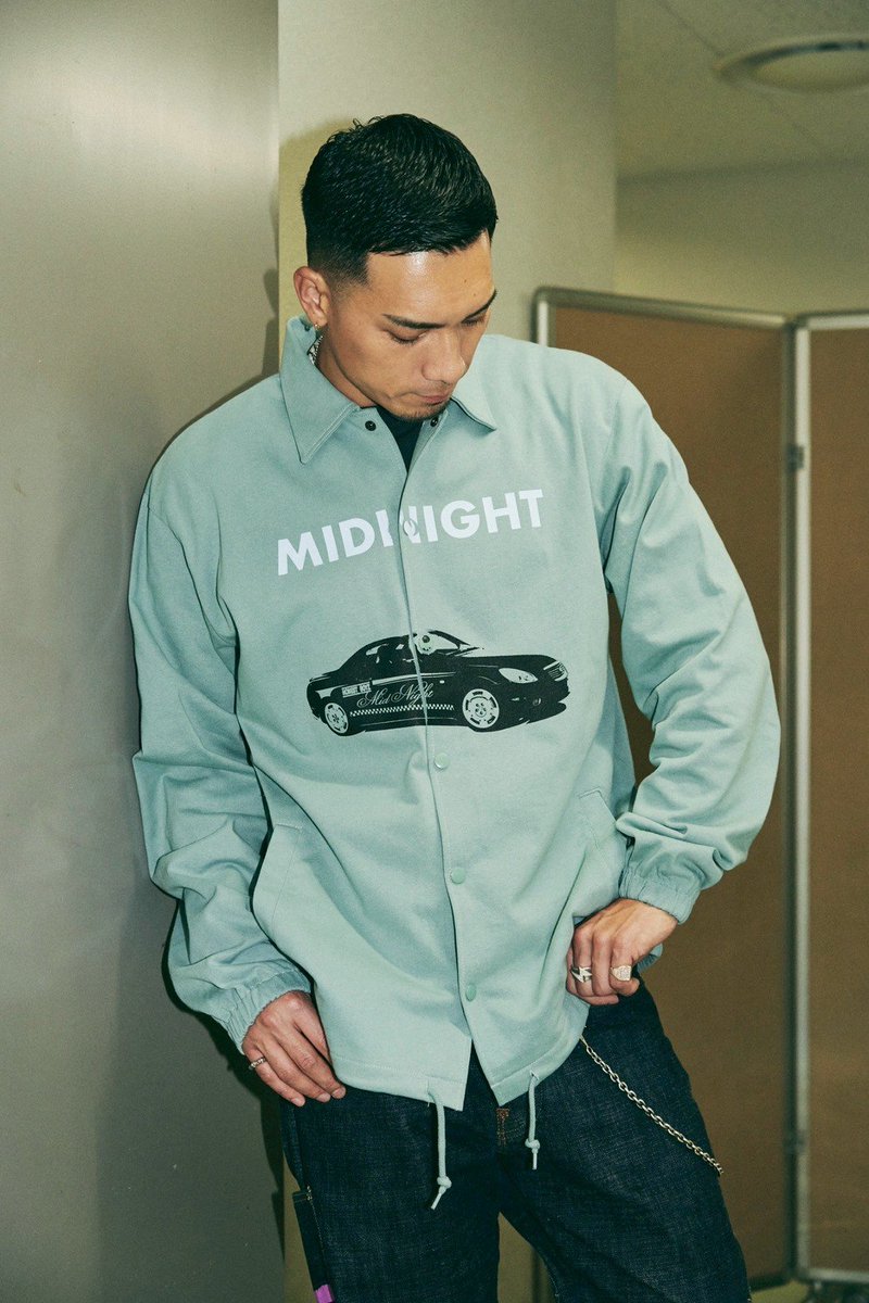 New Arrival】 HBZ x SVN MIDNIGHT Coach Jacket ¥19,800 「Midnight