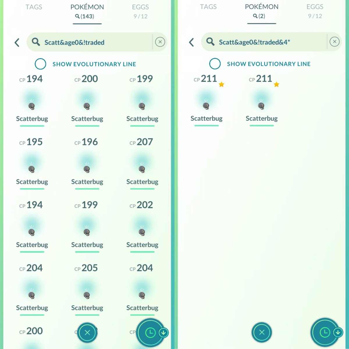 StormySparrow93's tweet image. Scatterbug Spotlight?

No sleeping in here 🐜 Hopefully you got yours🙂‍↔️

Note: No friends were deleted in the making 😎

#PokemonGo #TeamNoSleep