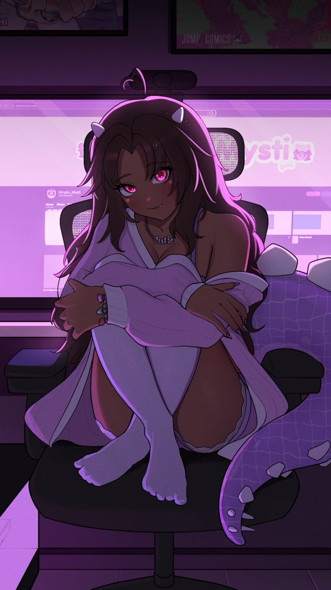 Mysti 💜🦕 Birthday Singathon April 22nd tweet media