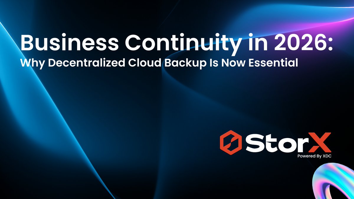 StorX - Storage DePIN Powered by XDC tweet media