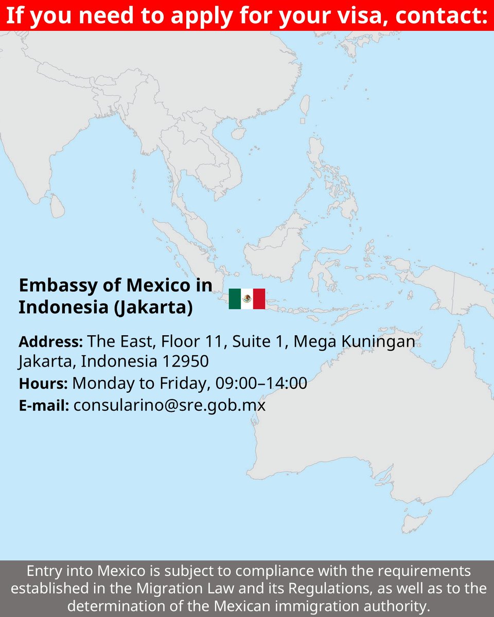 Embamex Indonesia tweet media