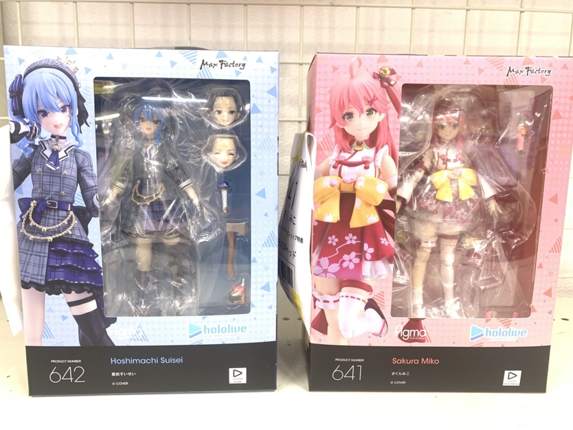 星街すいせい＆さくらみこ figma 特典無し ホロライブ miComet 【公式
