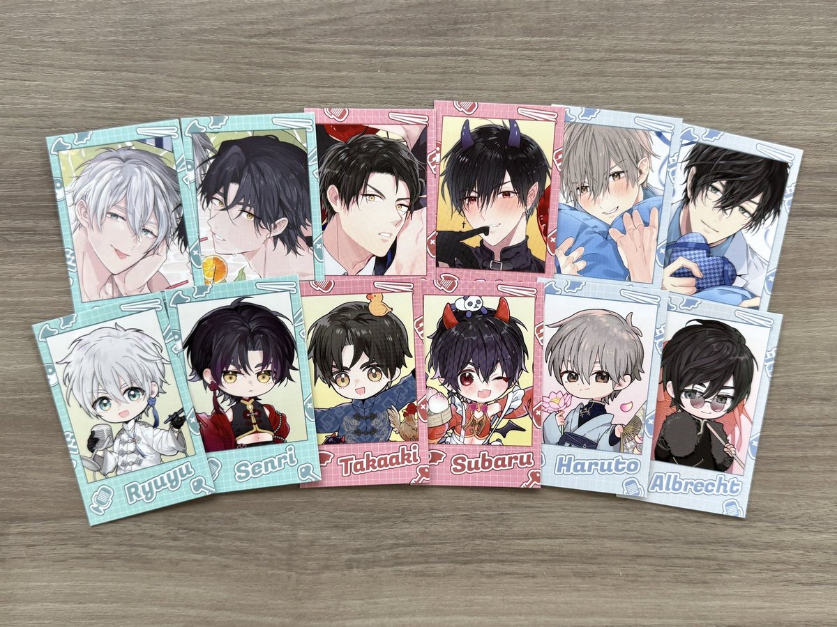 owal_ 【#おわる好好中華街｜グッズ②】 🍑チェキ風カード[全12種