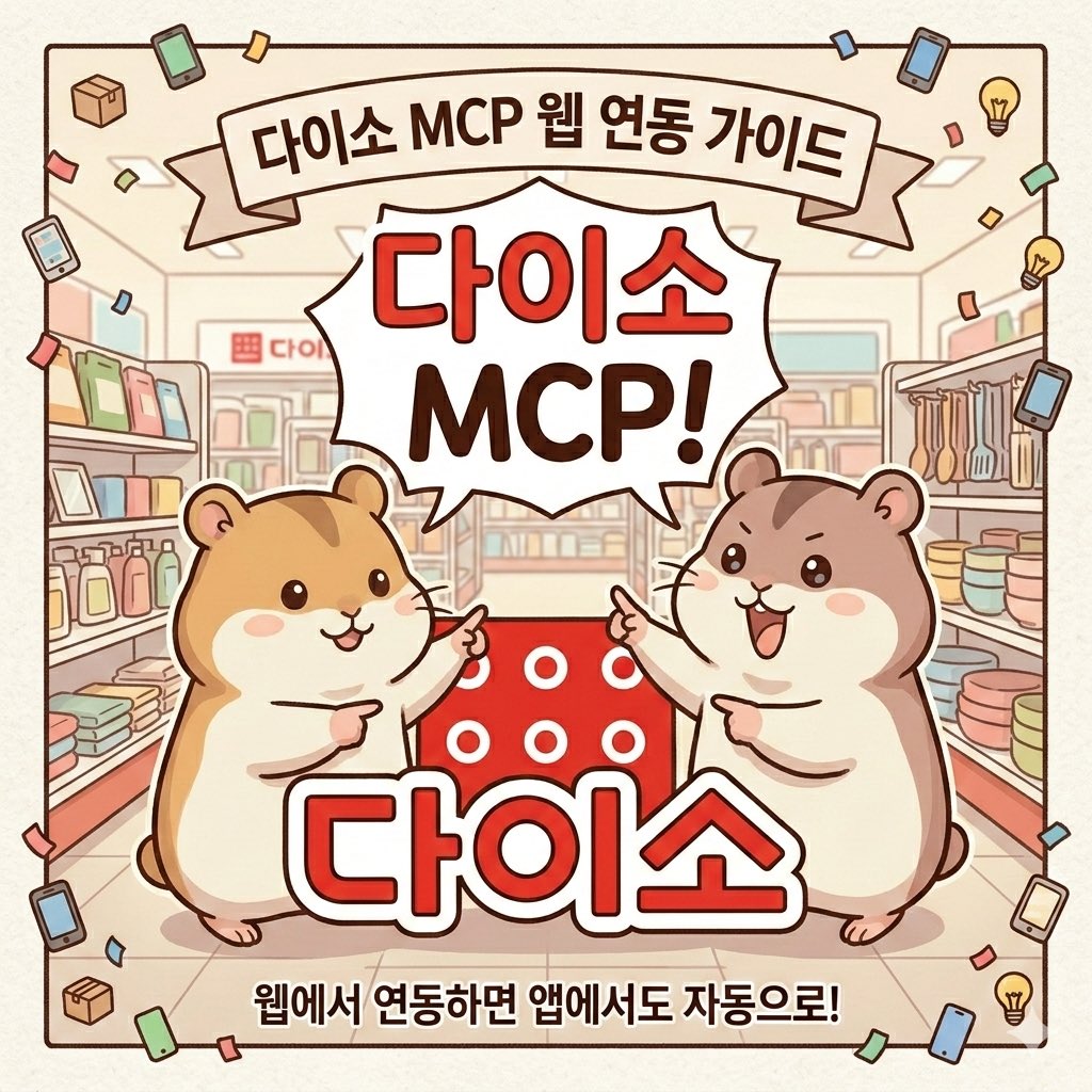hmartapp's tweet photo. 이번 삼일절에 다이소 MCP를 만들어봤습니다~!
AI앱에다가 연동하면 내 주변 다이소 매장을 찾고, 내가 찾는 물건이 있는지랑 재고량 그리고 가격도 파악해줍니다~~!
챗지피티랑 클로드랑 그록에 연동가능하고 아래 연동법대로 하면 동작하고 오픈소스입니다!
https://t.co/SDvfQYJG1P https://t.co/jHdzSc8W3u