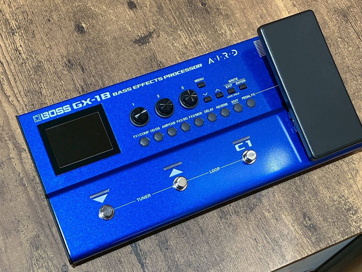 再入荷】 入荷後即完売してしまったBOSSの新製品エフェクター 「GX-1
