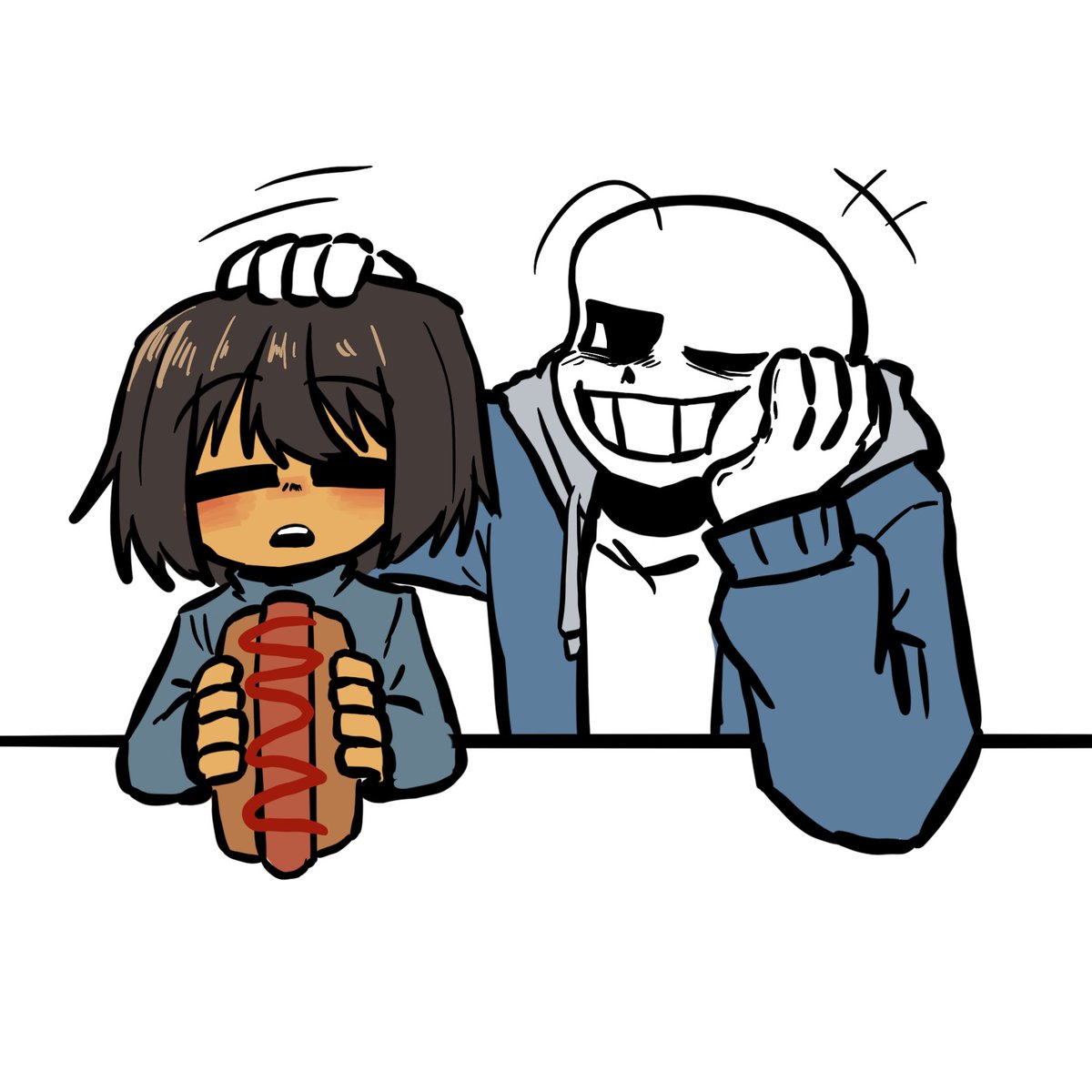 3月は毎日サンズ #undertale 🌭