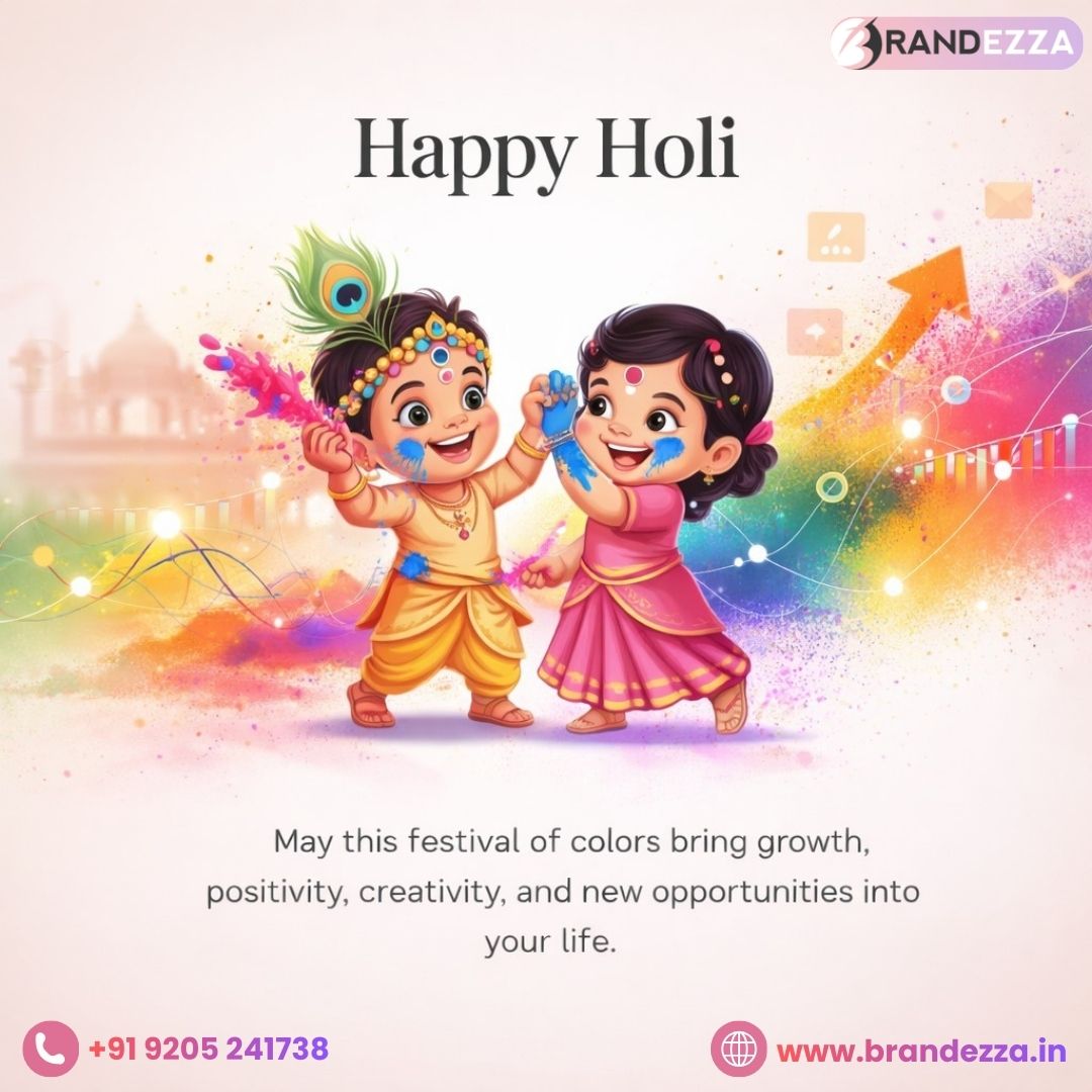 brandezza_'s tweet photo. May your life be filled with colors of happiness and success. Happy Holi! 🎨💖
#HappyHoli #FestivalOfColors #Holi2026 #HoliVibes #SpreadLove #Brandezza https://t.co/JF0Lo7LUNA