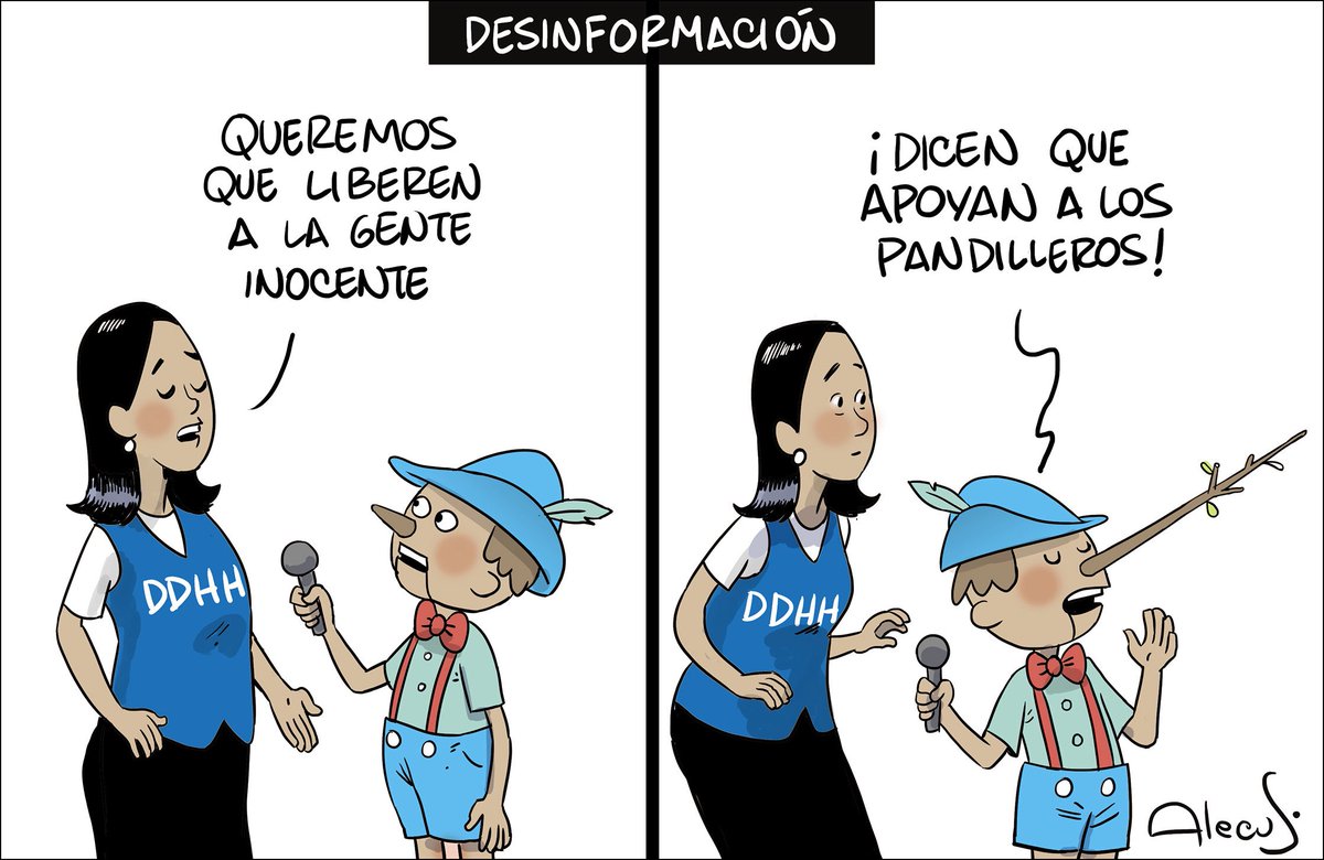 Así desinforman los propagandistas de Bukele.